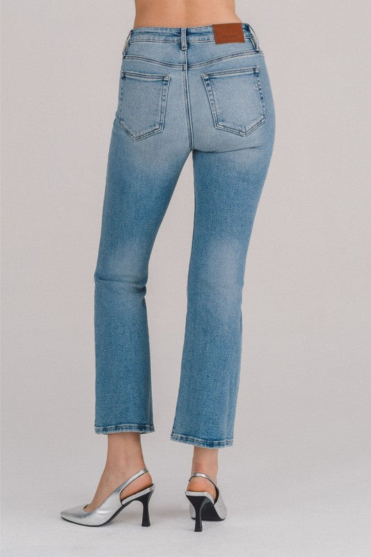 Medium Light Clean Stretch 28in Jeans Clothing Hidden   