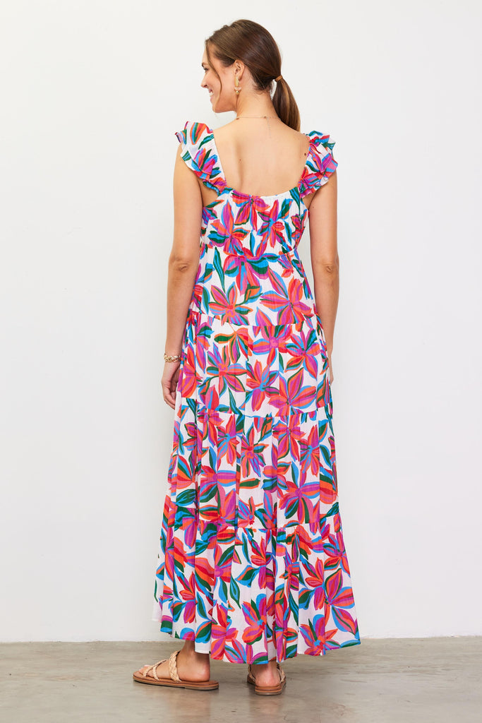 Graceful Bloom Maxi Dress Clothing Peacocks & Pearls Lexington   