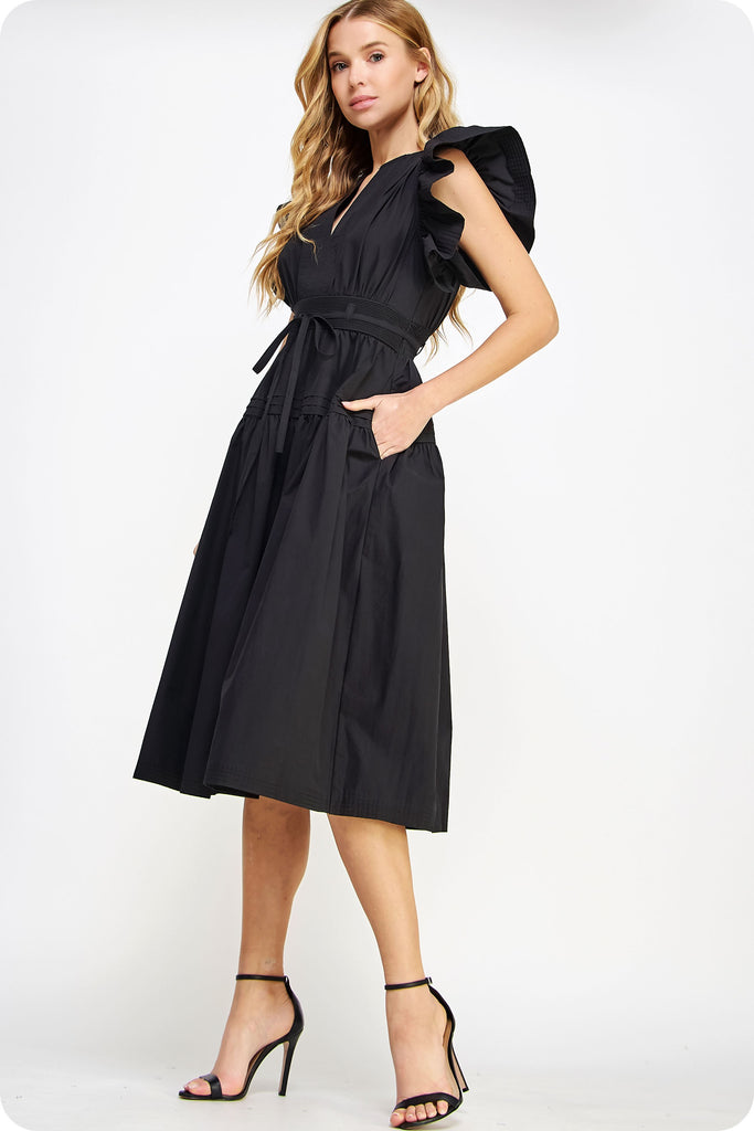 Loved By You Midi Dress Clothing Peacocks & Pearls Lexington   