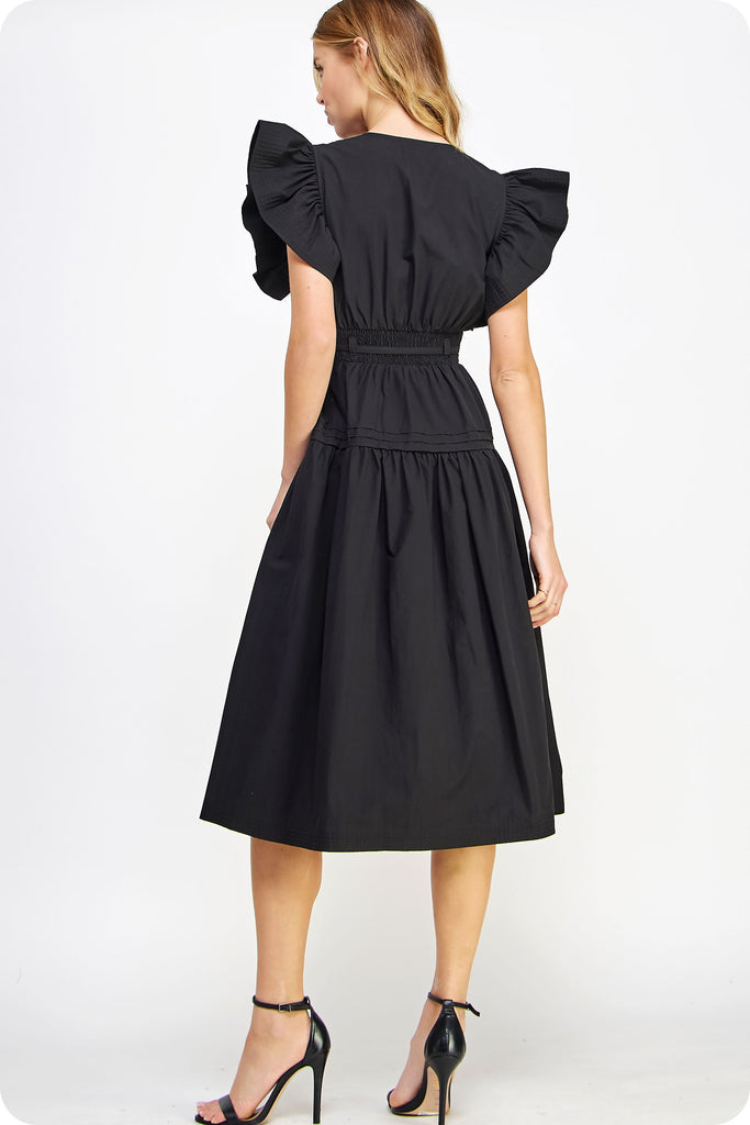 Loved By You Midi Dress Clothing Peacocks & Pearls Lexington   
