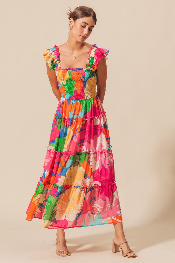 Just A Feeling Maxi Dress Clothing Peacocks & Pearls Lexington   