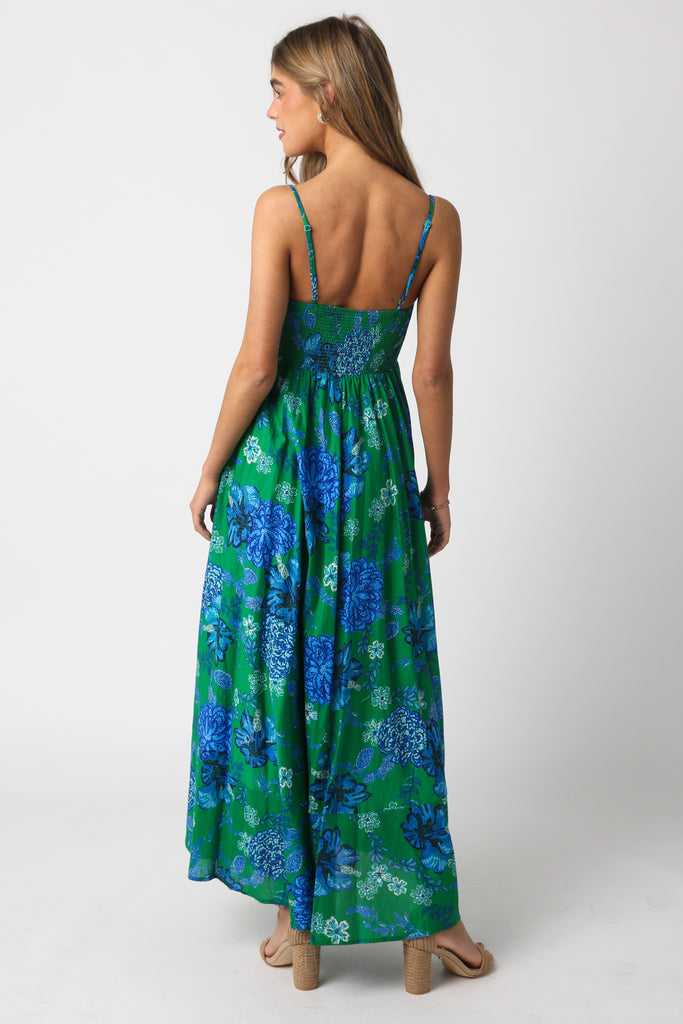 Delightful Destination Midi Dress Clothing Peacocks & Pearls Lexington   