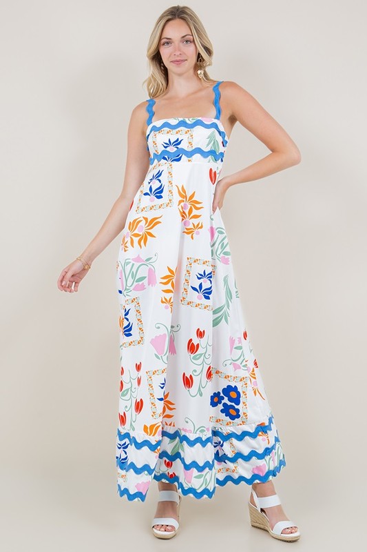 Meet Me In Maui Midi Dress Clothing Peacocks & Pearls Lexington   