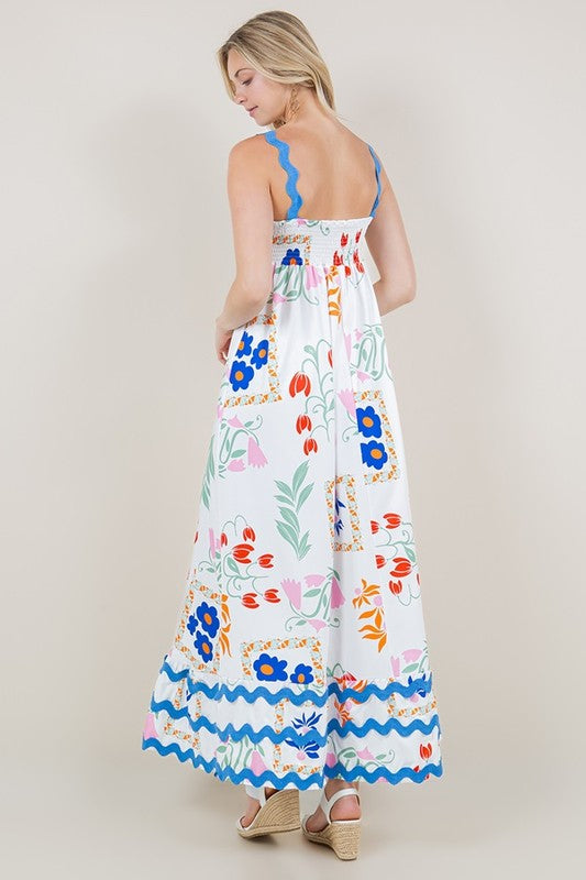 Meet Me In Maui Midi Dress Clothing Peacocks & Pearls Lexington   