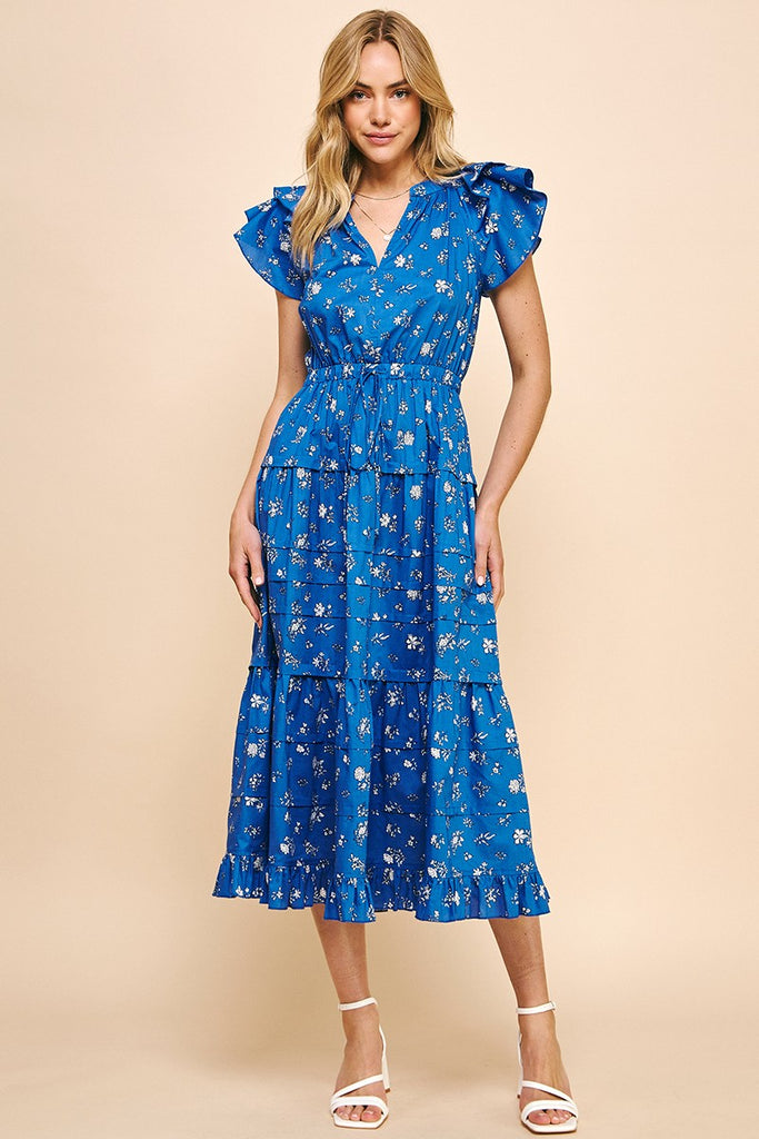 Joyful July Maxi Dress Clothing Peacocks & Pearls Lexington   