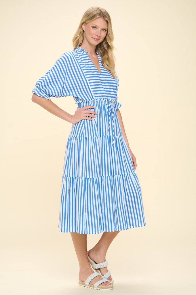 America's Sweetheart Midi Dress Clothing Peacocks & Pearls Lexington   