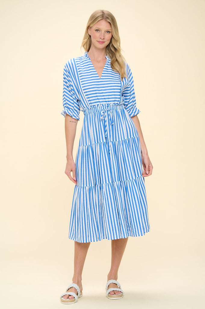 America's Sweetheart Midi Dress Clothing Peacocks & Pearls Lexington   