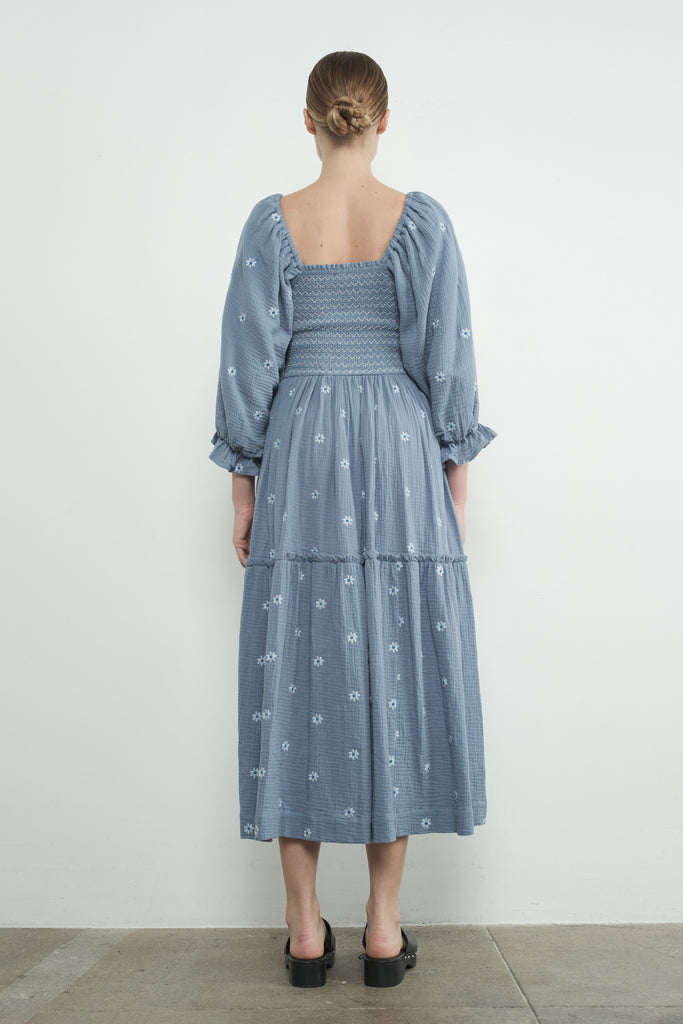 Picnic Blooms Maxi Dress Clothing Peacocks & Pearls Lexington