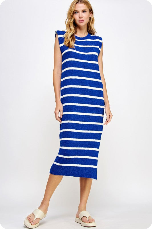 Sally's Stripes Maxi Dress Clothing Peacocks & Pearls Lexington   