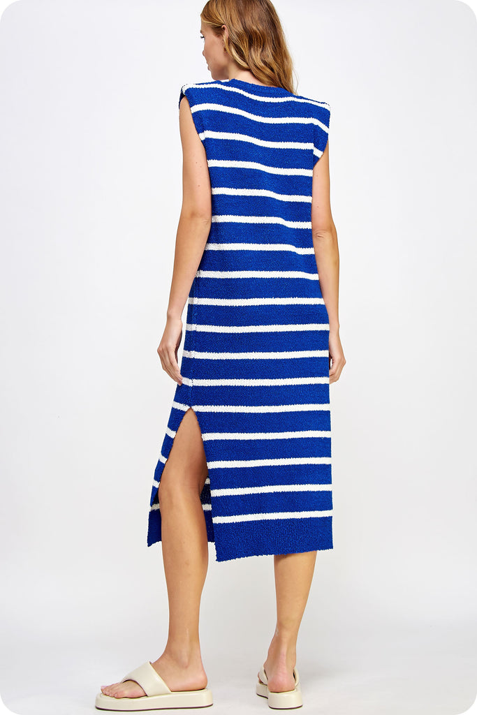 Sally's Stripes Maxi Dress Clothing Peacocks & Pearls Lexington   