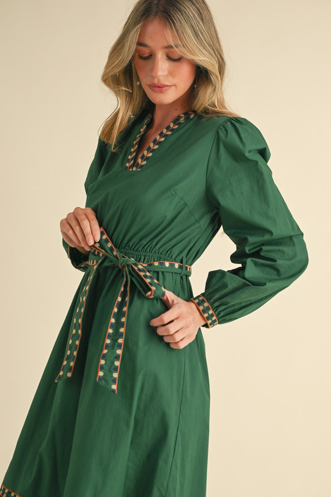 Seasons Best Midi Dress Clothing Peacocks & Pearls Lexington   