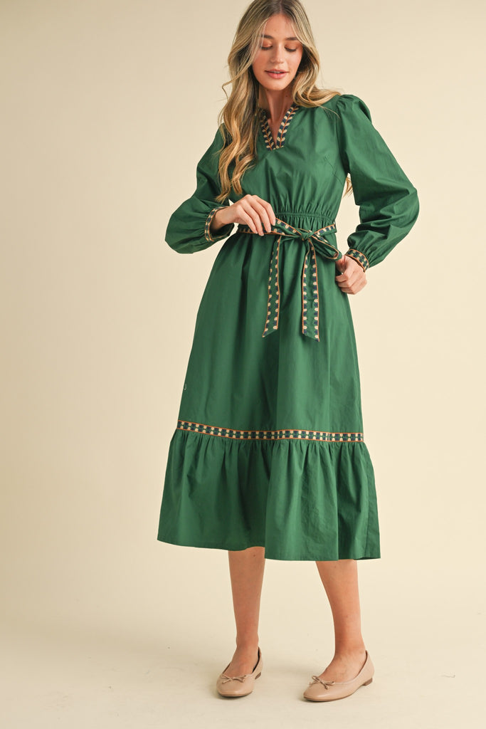 Seasons Best Midi Dress Clothing Peacocks & Pearls Lexington   