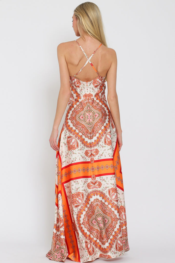 Time To Tango Halter Maxi Dress Clothing Peacocks & Pearls Lexington   