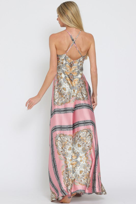 greece maxi dress Magenta Maxi Dress