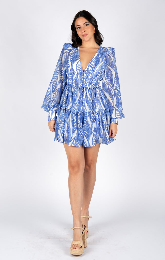 Capri Blue Dress Clothing Peacocks & Pearls Lexington   