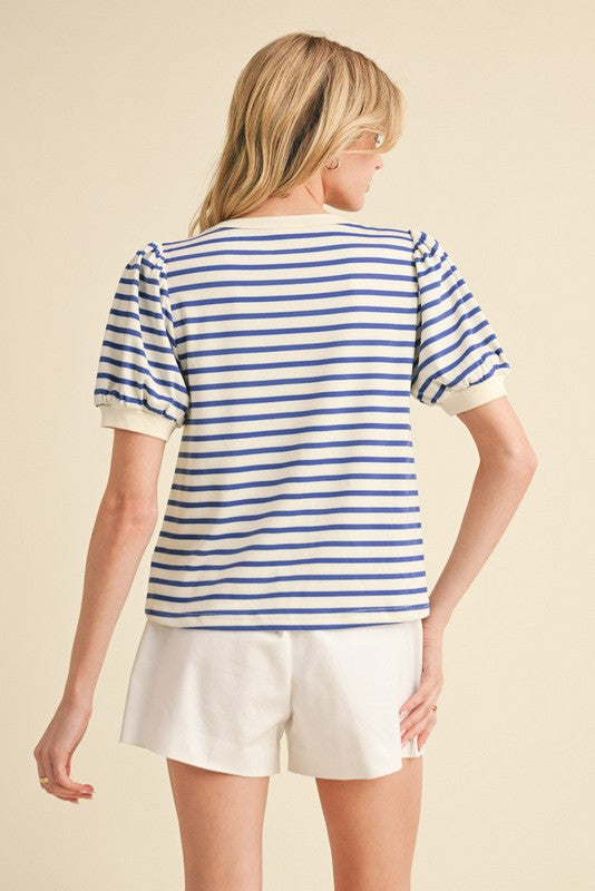 Stadium Stripe Top Clothing Peacocks & Pearls Lexington