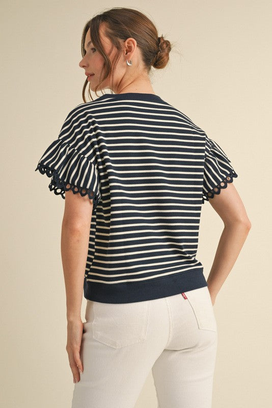 The Paris Stripe Shirt Clothing Peacocks & Pearls Lexington