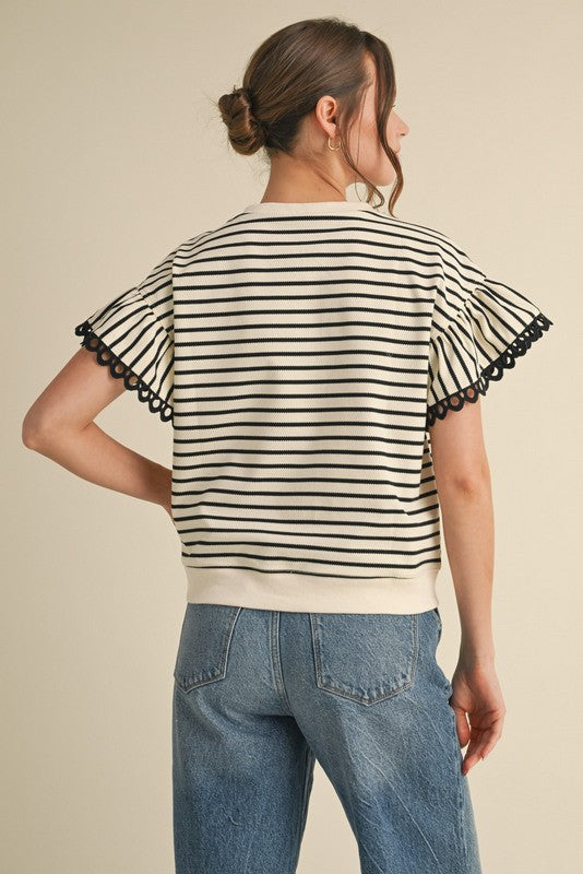 The Paris Stripe Shirt Clothing Peacocks & Pearls Lexington