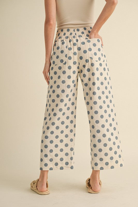 Polka Dot Drift Pants Clothing Peacocks & Pearls Lexington