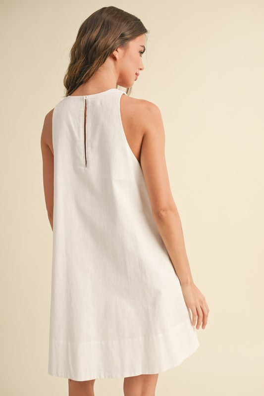 Linen Luxury Dress Clothing Peacocks & Pearls Lexington