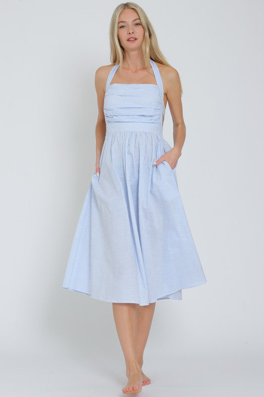 Coastal Bliss Midi Dress Clothing Peacocks & Pearls Lexington