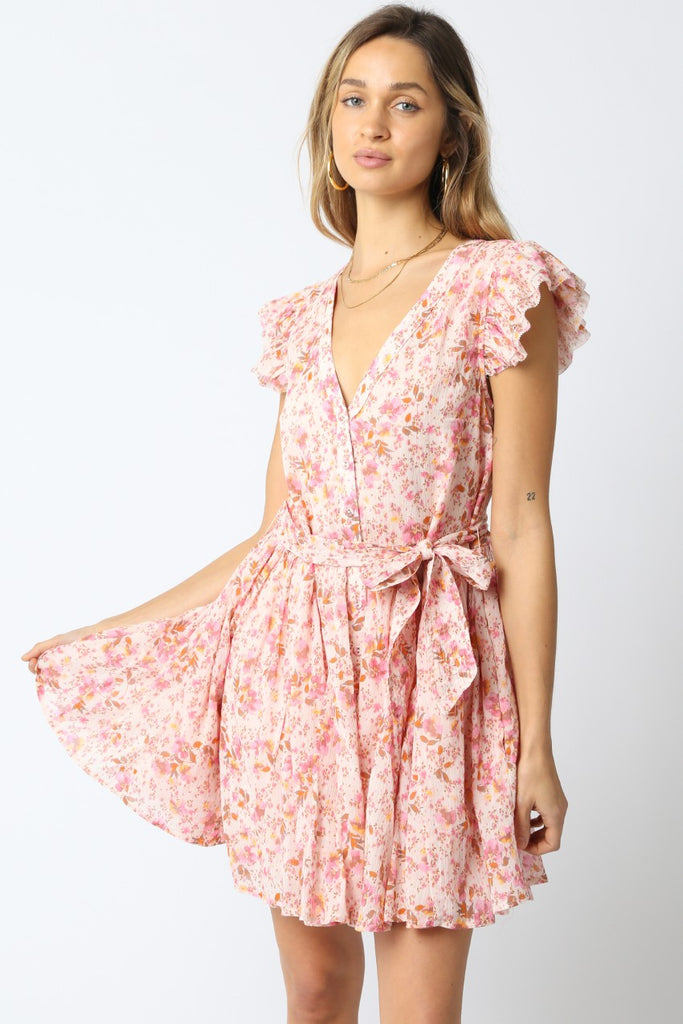 Blushing Petals Dress Clothing Peacocks & Pearls Lexington
