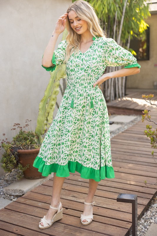 Jade Whispers Dress Clothing Peacocks & Pearls Lexington