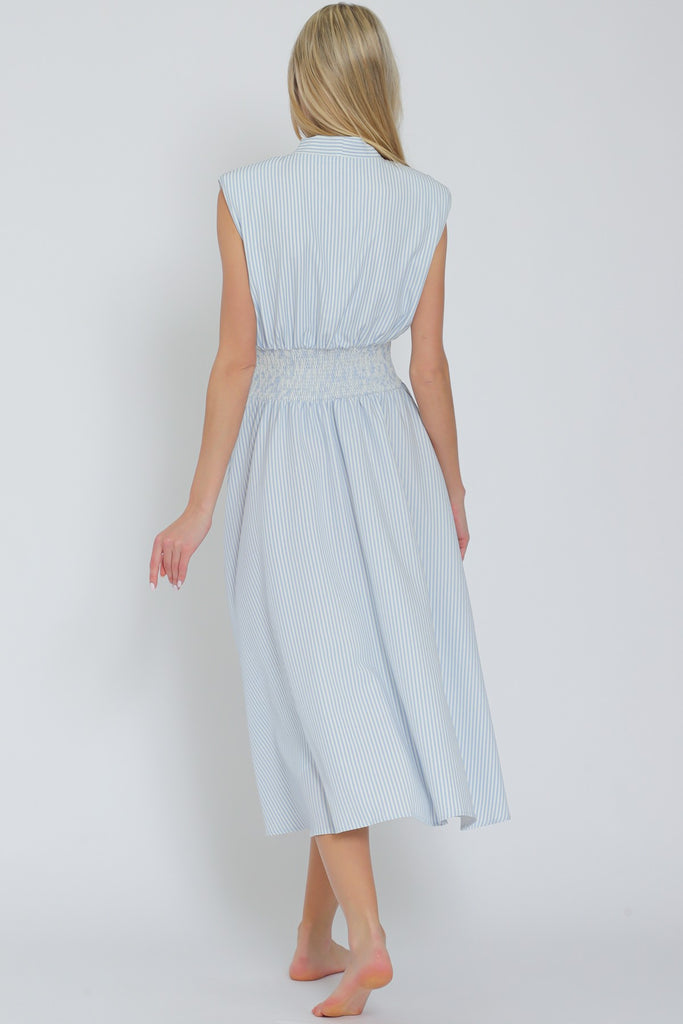 Sailor Chic Midi Dress Clothing Peacocks & Pearls Lexington