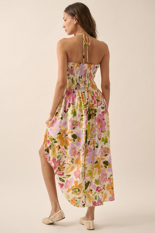 Lush Radiance Midi Dress Clothing Peacocks & Pearls Lexington