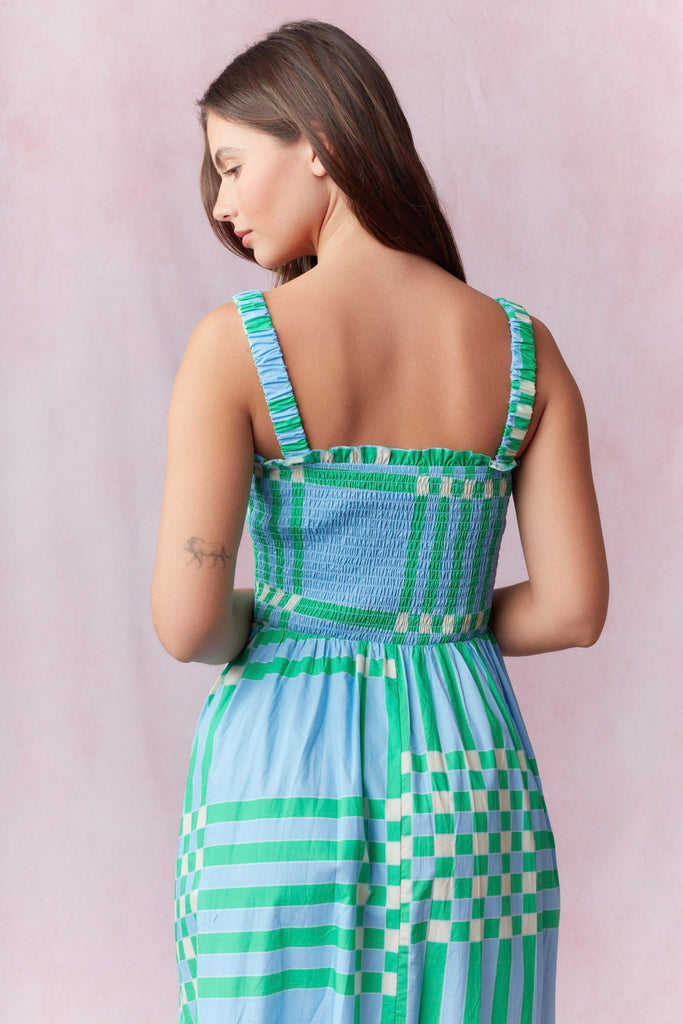 Summer Meadow Maxi Dress Clothing Peacocks & Pearls Lexington