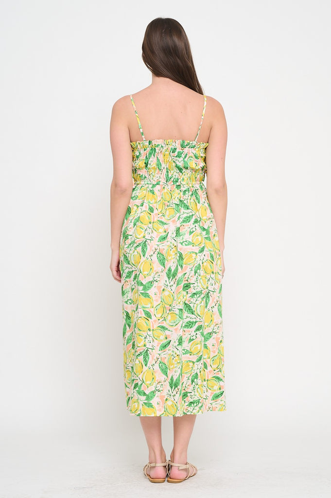 Lemon Grove Maxi Dress Clothing Peacocks & Pearls Lexington