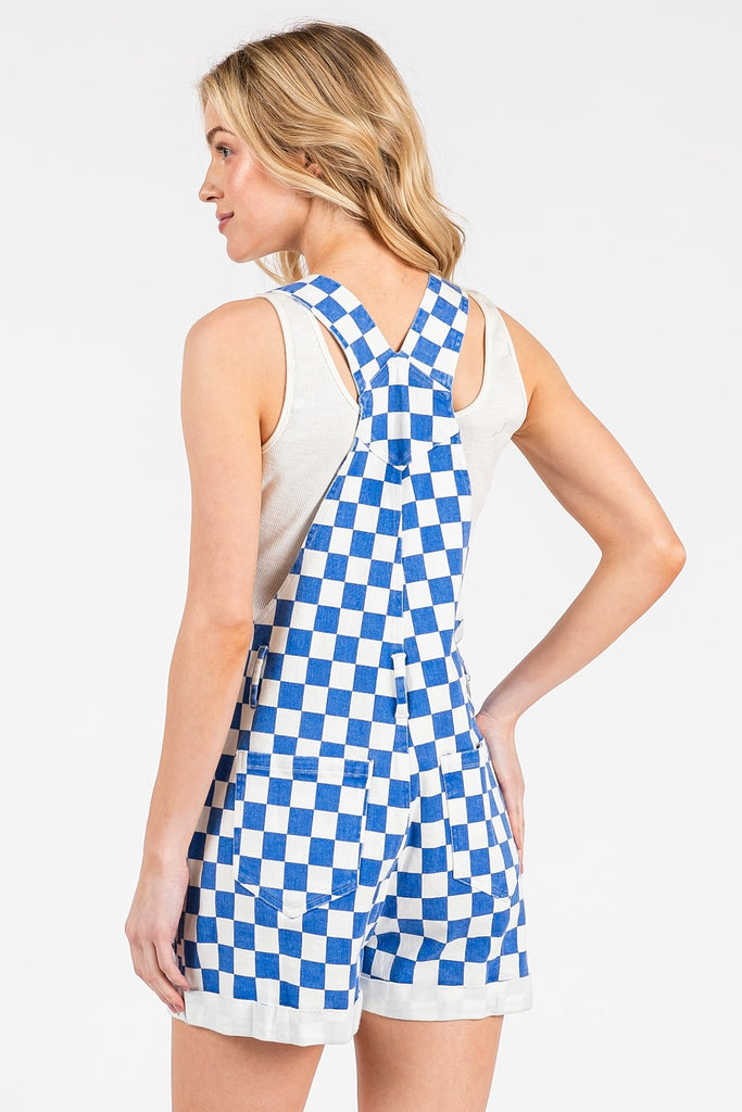 Caturday Cutie Short Overall Clothing Peacocks & Pearls Lexington