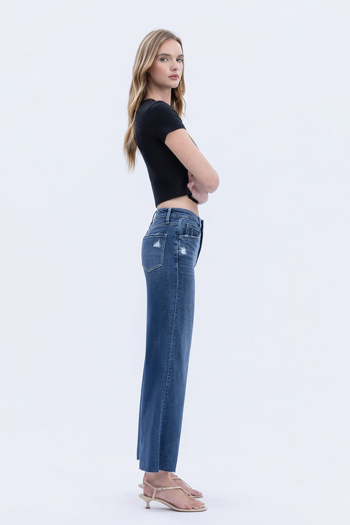 The Dusky Blue Jeans Clothing Peacocks & Pearls Lexington