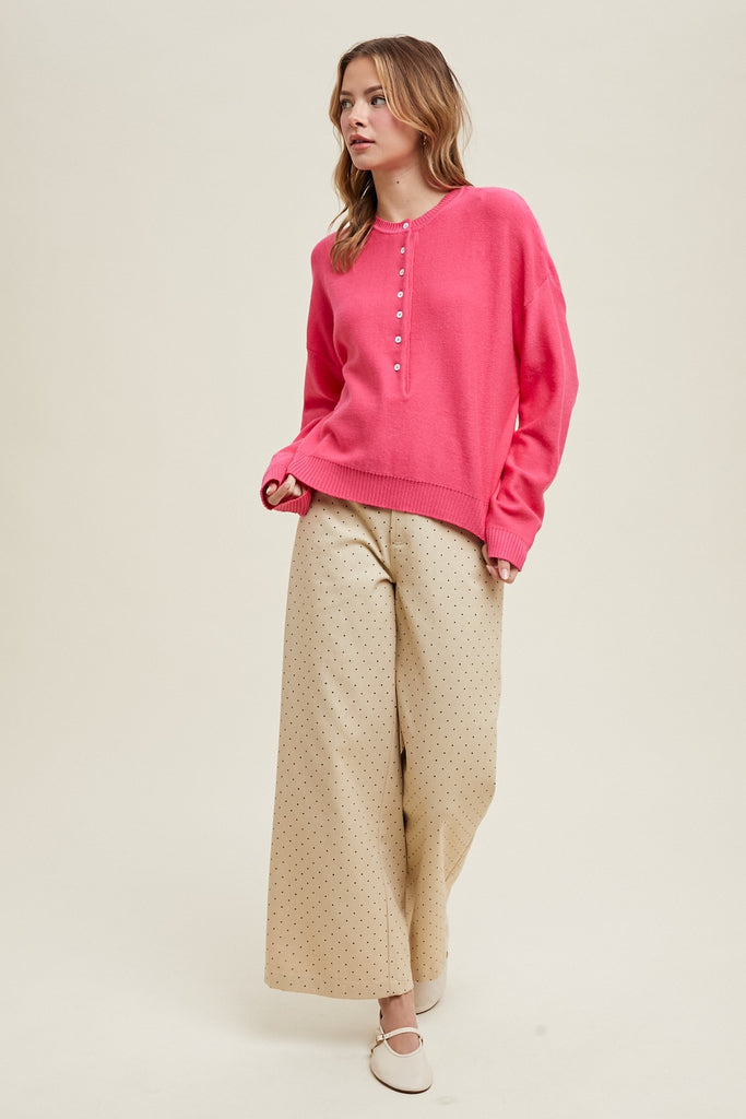 Cozy Drift Sweater Clothing Peacocks & Pearls Lexington