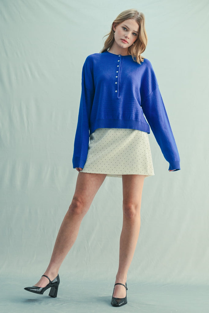 Cozy Drift Sweater Clothing Peacocks & Pearls Lexington