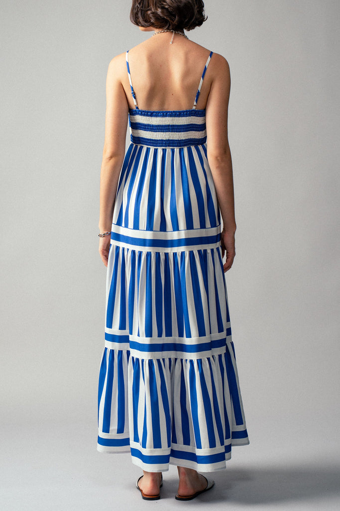Stripe It Up Maxi Dress Clothing Peacocks & Pearls Lexington