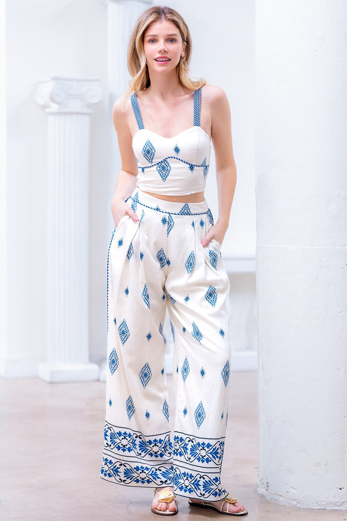 Mediterranean Mist Set Clothing Peacocks & Pearls Lexington