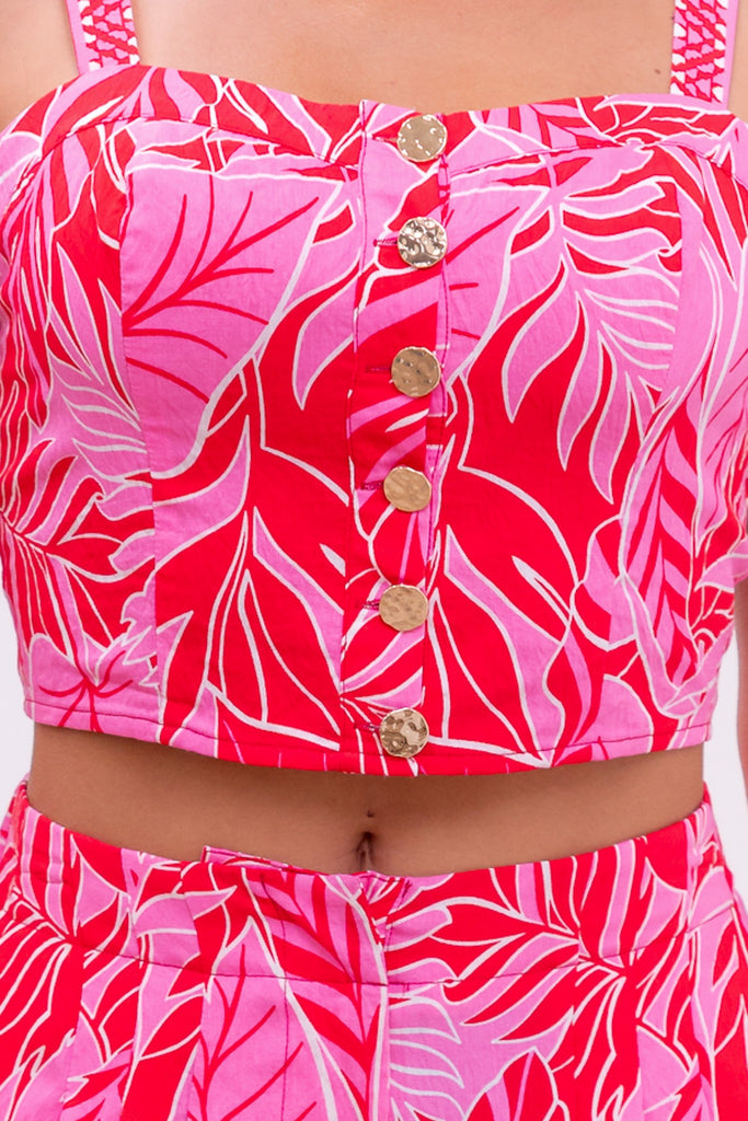 Pink Paradise Set Clothing Peacocks & Pearls Lexington