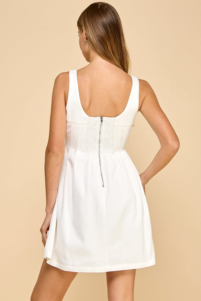 Lighthouse Short Dress Clothing Peacocks & Pearls Lexington