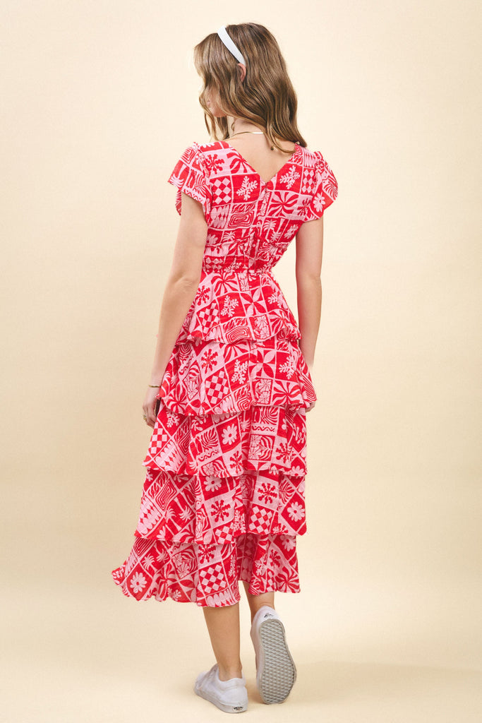 Berry Breeze Maxi Dress Clothing Peacocks & Pearls Lexington