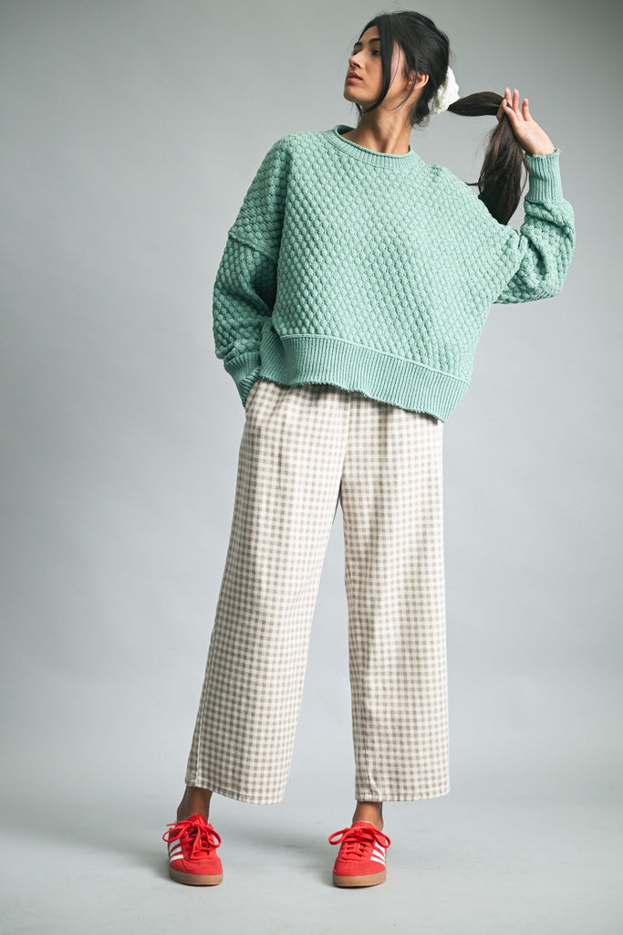 The Homebody Sweater Clothing Peacocks & Pearls Lexington Green S