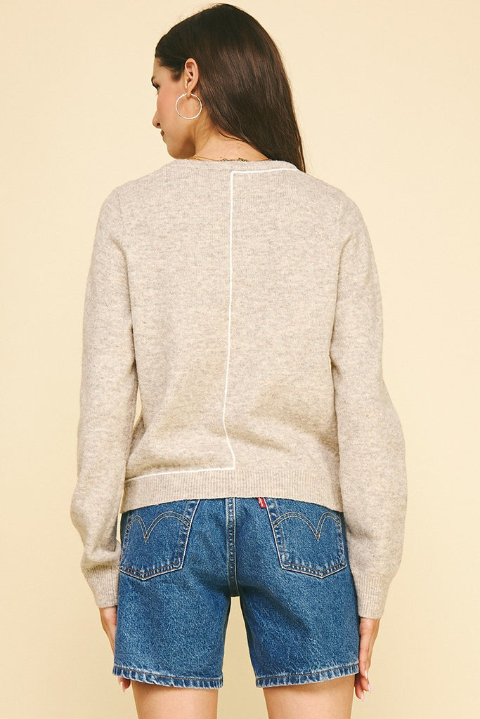 Feeling Fall Knit Sweater Clothing Peacocks & Pearls Lexington