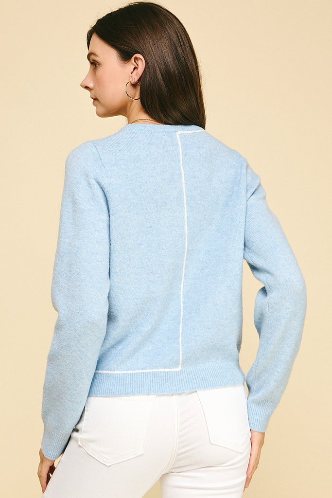 Feeling Fall Knit Sweater Clothing Peacocks & Pearls Lexington
