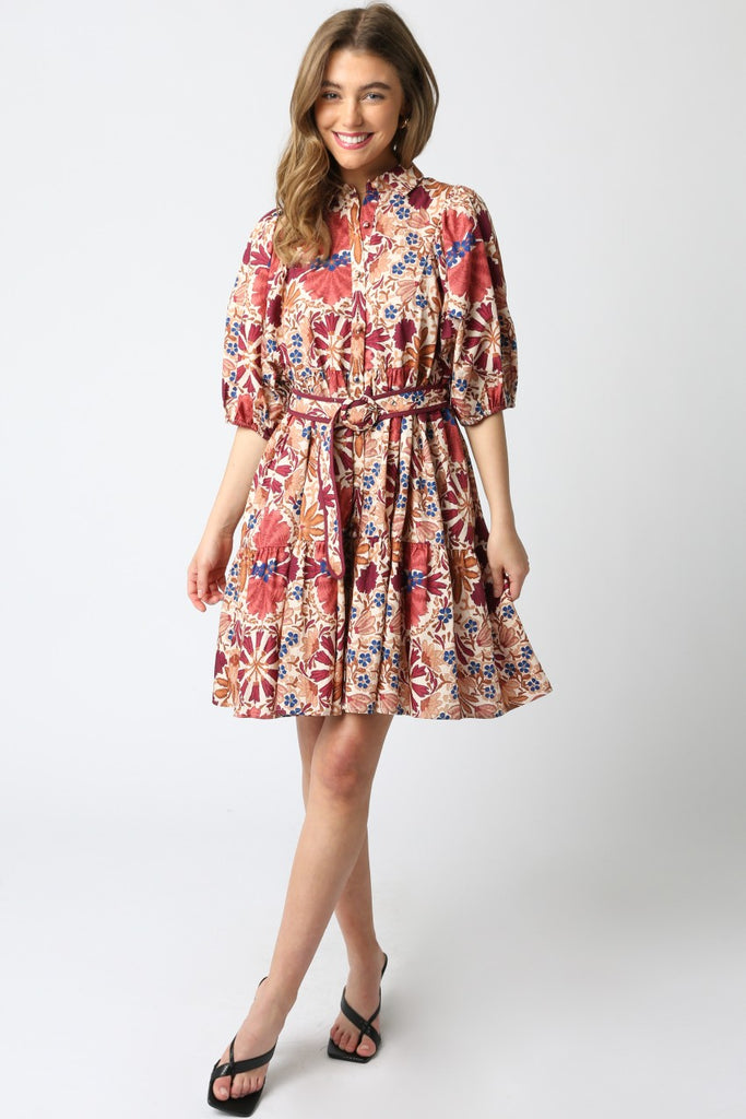 The Harvest Cream Dress Clothing Peacocks & Pearls Lexington