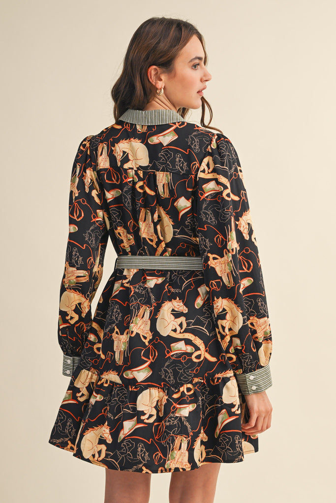 The Rustic Ruffle Dress Clothing Peacocks & Pearls Lexington