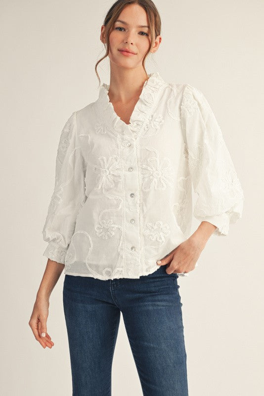 All White Everything Top Clothing Peacocks & Pearls Lexington