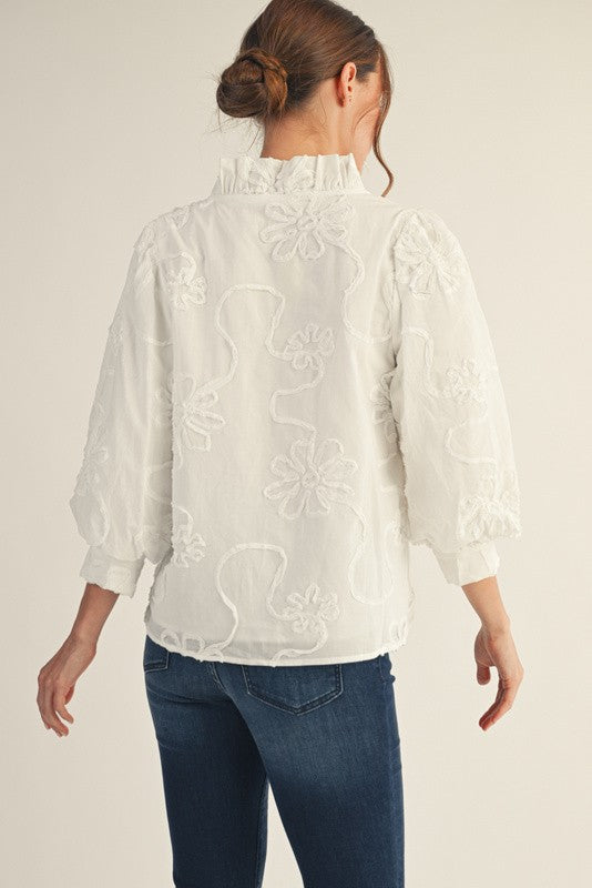 All White Everything Top Clothing Peacocks & Pearls Lexington