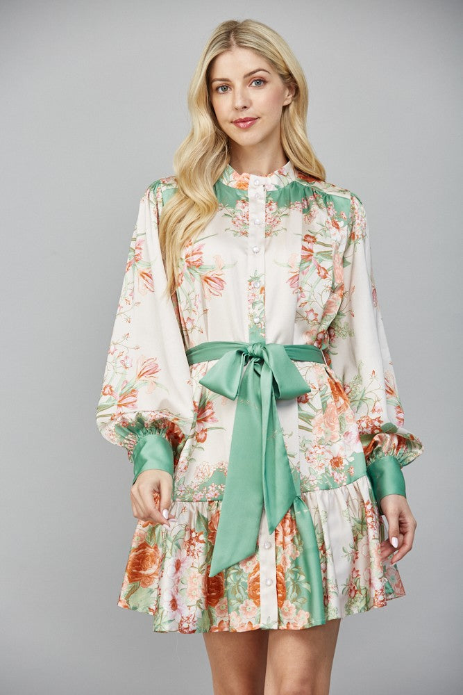 Sundown Sage Dress Clothing Peacocks & Pearls Lexington