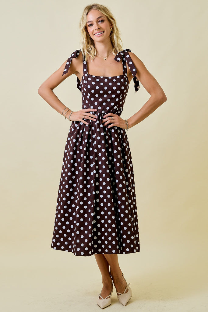 Dot About It Dress Clothing Peacocks & Pearls Lexington