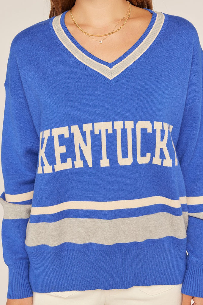 Caturday Kickoff Sweater Clothing Peacocks & Pearls Lexington